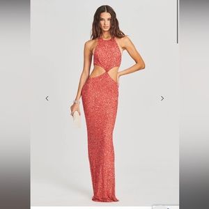 Retrofete Katarina calypso coral dress